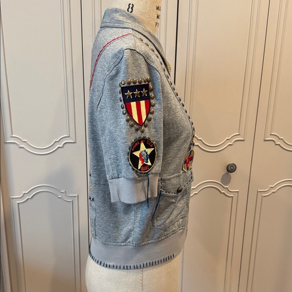 Double D Ranch Americana Bomber Jacket pristine -Small - Picture 6 of 10